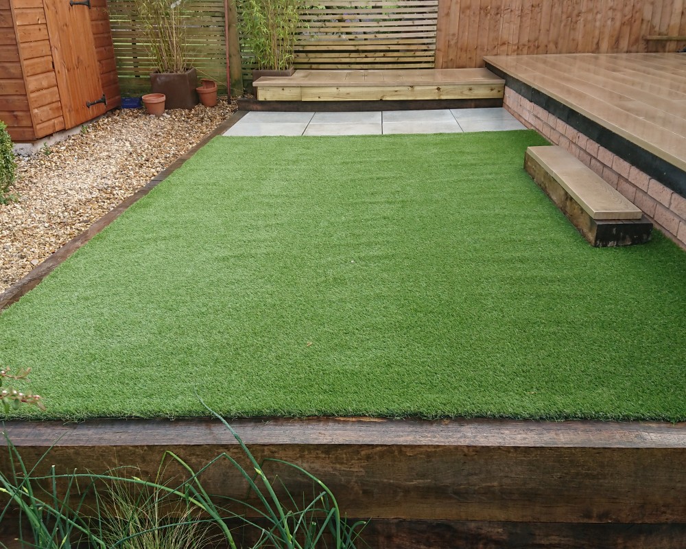 Artificial Grass Decking