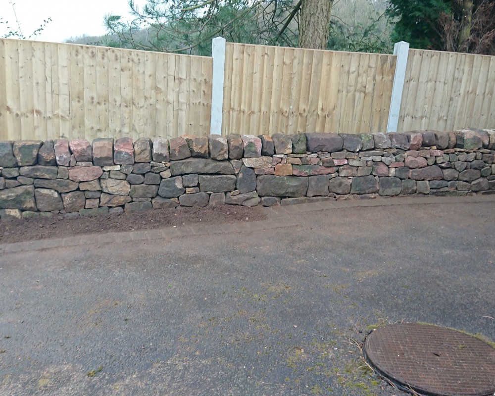 Decorative Garden Wall