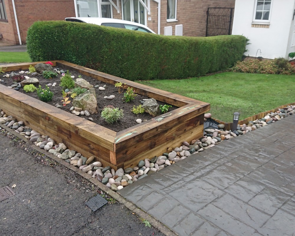 Raised Flower Bed