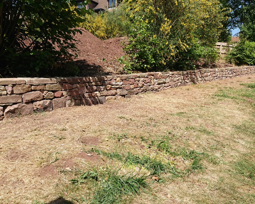Low Retaining Wall